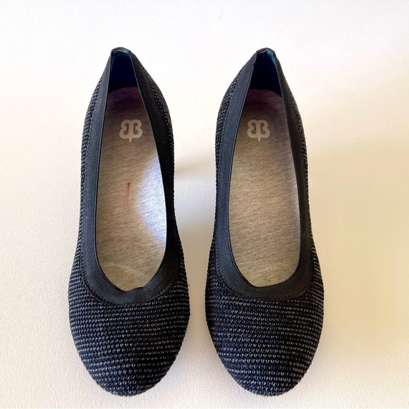 Betabrand Shoes Late To The Gate Heels Pumps Slip On Black Comfort Classic 8.5 - Picture 6 of 14